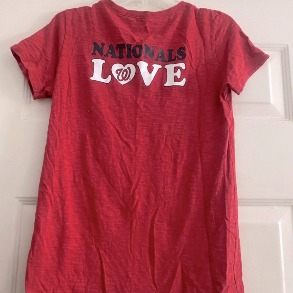 Washington Nationals MLB “Love Nationals” Tee Shirt